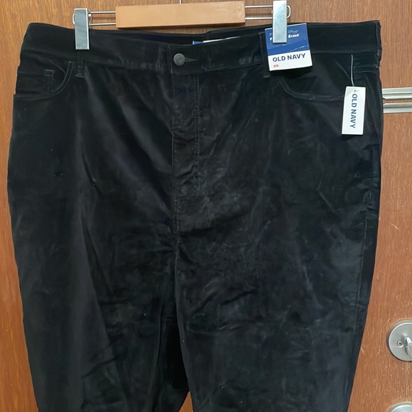 NWT Old Navy Flare Velvet Pants - Picture 3 of 9